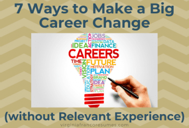 Career Change - no experience